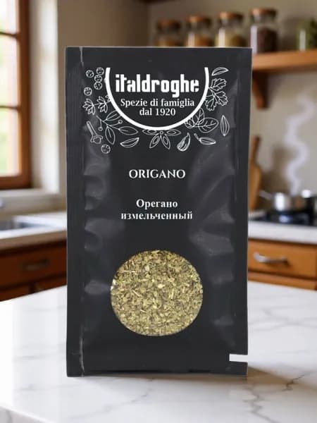 Орегано сушеный измельченный, душница Italdroghe 8 гр, Италия