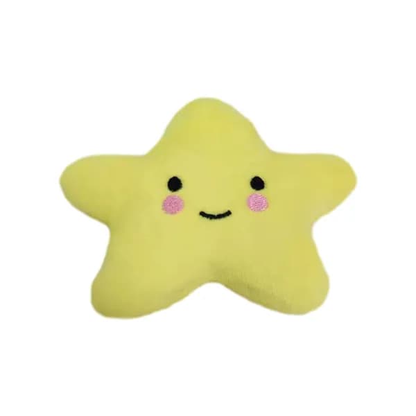 Игрушка для собак crystal super soft star плюшевая, устойчивая к укусам, удобная реалистичная креативная улыбка зубами Развивающие игрушки для собак