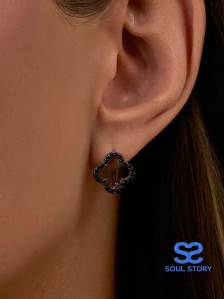 SOUL STORY Серьги женские серебро 925