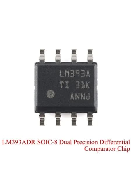 2шт. Компаратор сдвоенный LM393A (LM393ADR) SMD 2 шт.