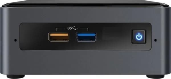 Intel Мини-ПК BOXNUC7CJYH (Intel Celeron J4005, Intel HD Graphics 600, Без ОС), BOXNUC7CJYH, черный
