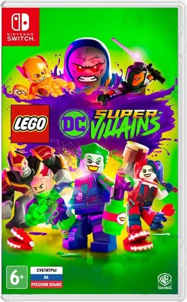 Игра LEGO DC Super-Villains (Суперзлодеи) (русские субтитры) для Nintendo Switch