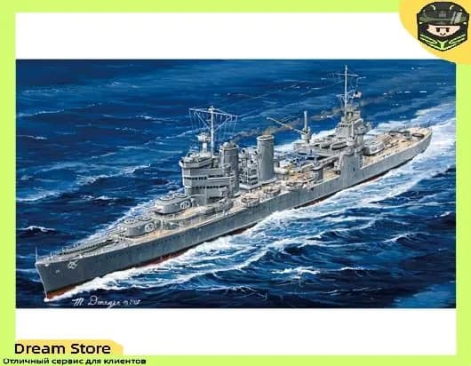 Trumpeter 05743 1/700 Тяж елый крейсер ВМС США Astoria CA-34 (1942)