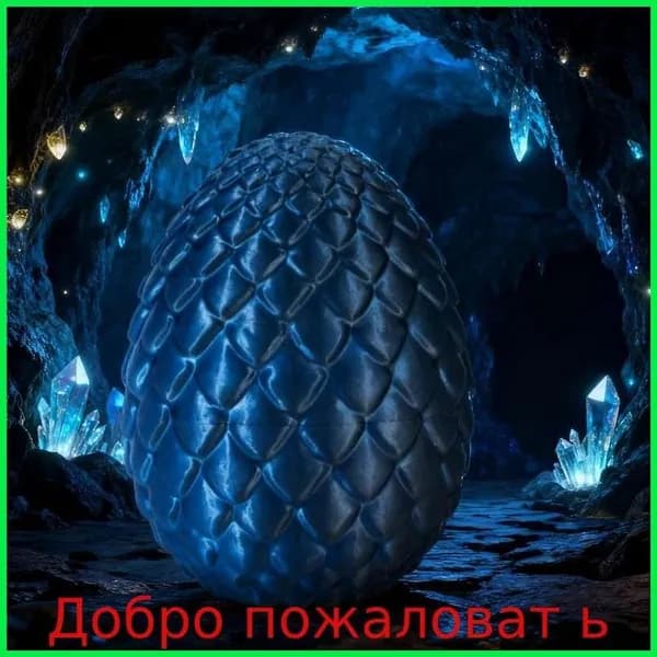3D Модель Яйца Дракона для Сборки, Светящийся Декоративный Объект с Эффектом Хрусталя, Набор для Творчества в Современном Стиле