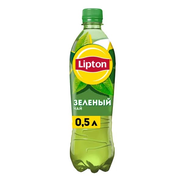 Напиток холодный чай Lipton Зеленый чай, 0,5 л