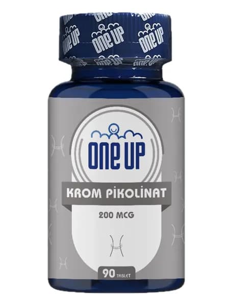 Хром Пиколинат для похудения 200 мкг. 90 таблеток. OneUp, Турция