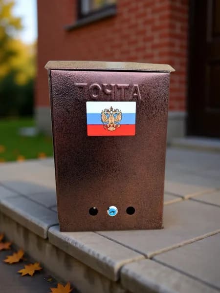 Почтовый ящик Герб с замком