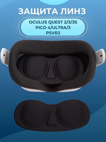Накладка защита линз для oculus quest 3/3S/2 pico 4/ultra/3 psvr2