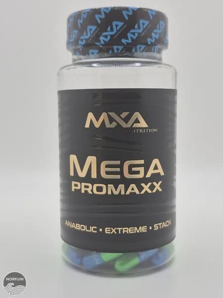 Анаболический комплекс для набора мышечной массы MXA NUTRITION Mega Pro maxx 60 капсул, для набора веса