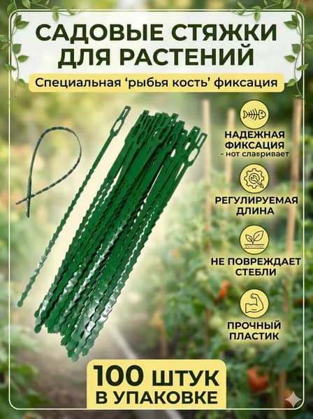 Подвязка для растений,100шт
