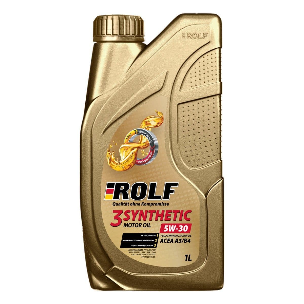 ROLF 5W-30 Масло моторное, Синтетическое, 1 л