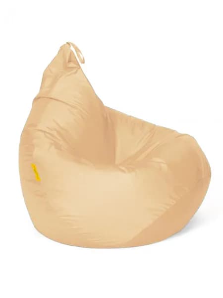 COOLPOUF Кресло-мешок Груша, Полиэстер, Размер XL,бежевый
