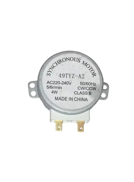 Мотор вращения тарелки СВЧ, 49TYZ-A2, 220V, 4W, 5/6 об/мин