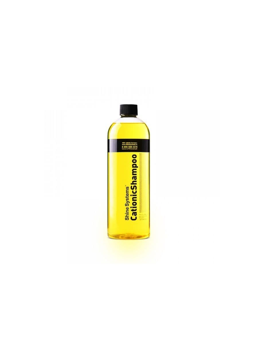 Автошампунь SHINE SYSTEMS CationicShampoo наношампунь для ручной мойки авто 750 мл