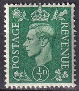 Великобритания 1941 Георг 6 зел