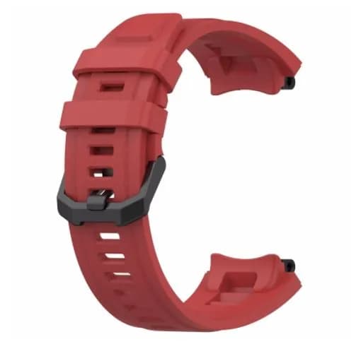 Подходит для Huami Band T-Rex2 Amazfit монохромный спортивный силиконовый сменный браслет черный