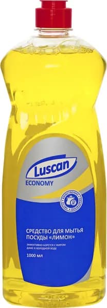 Средство для мытья посуды Luscan Economy Лимон 1 л