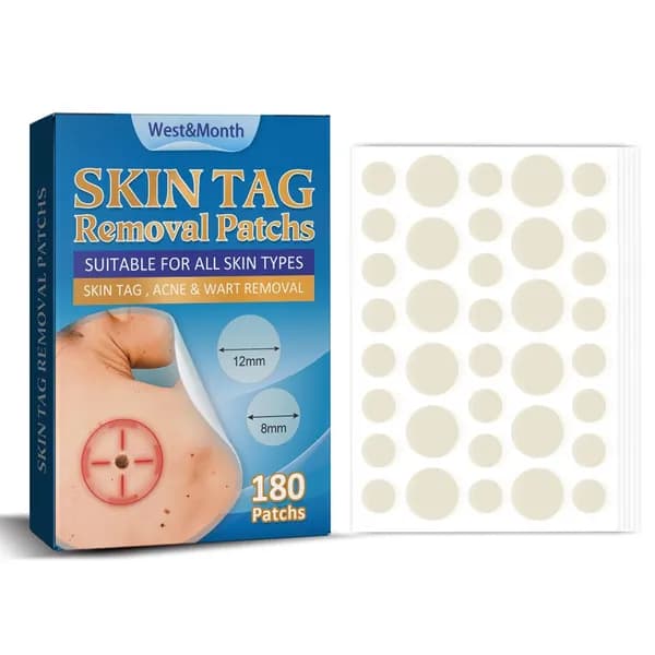 Пластырь от папиллом, бородавок, родинок,угревой сыпи 180шт