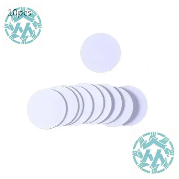 Белые ПВХ-карты RFID для доступа, 125 кГц, 10 шт.