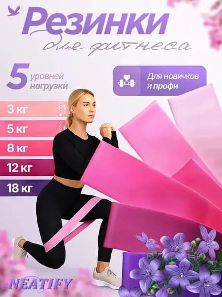 Резинки для фитнеса, фитнес резинка