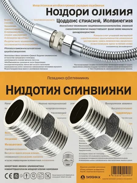 HIBIBUD 2 шт. Удлинитель для душевого шланга, универсальный шланг
