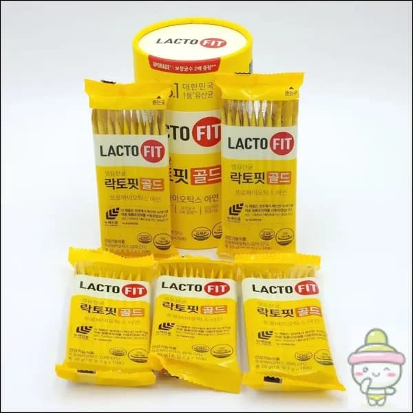 Растворимый напиток с содержанием синбиотиков и пробиотиков Lacto-Fit Probiotics Gold пор. саше, 2 г, 50 шт.
