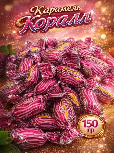 Карамель Коралл 150 гр