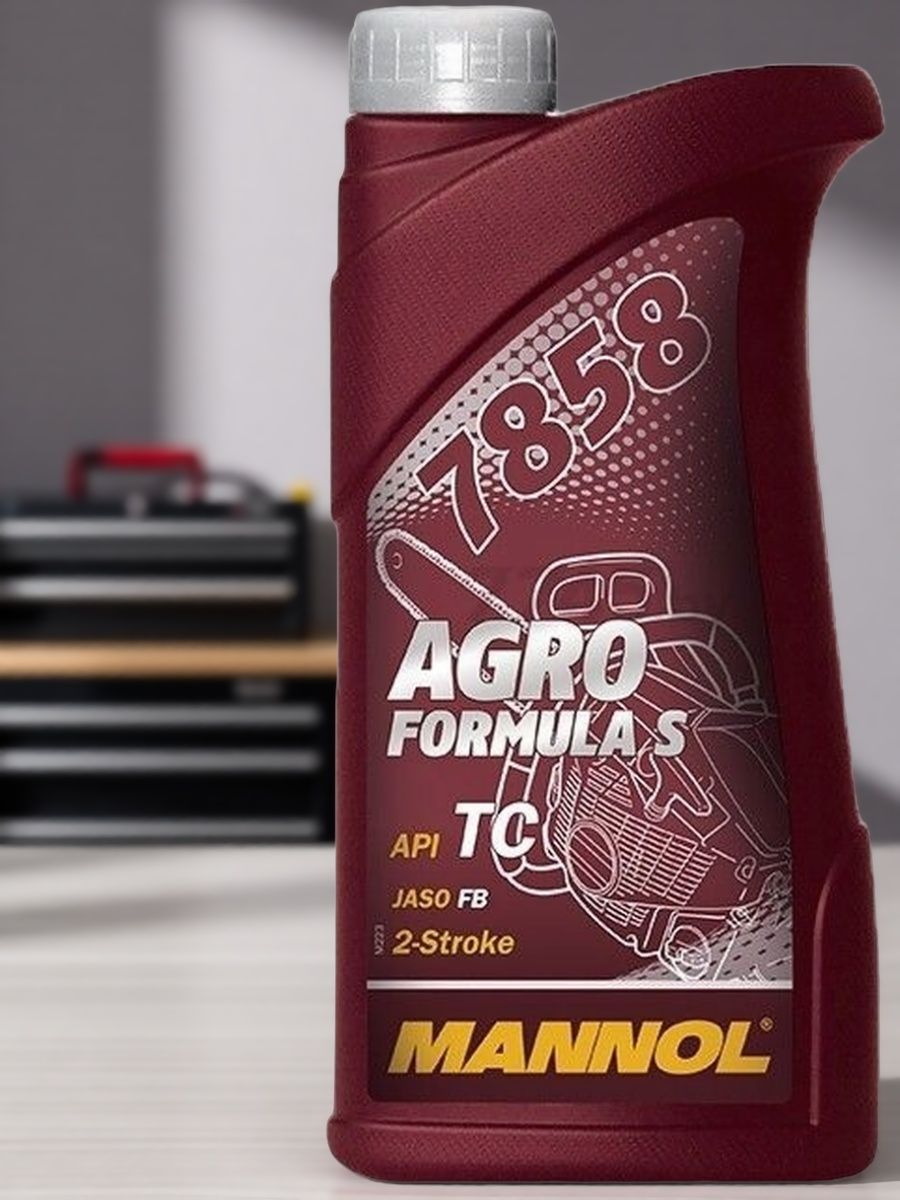 MANNOL 7858 2Т Масло моторное, Синтетическое, 1 л