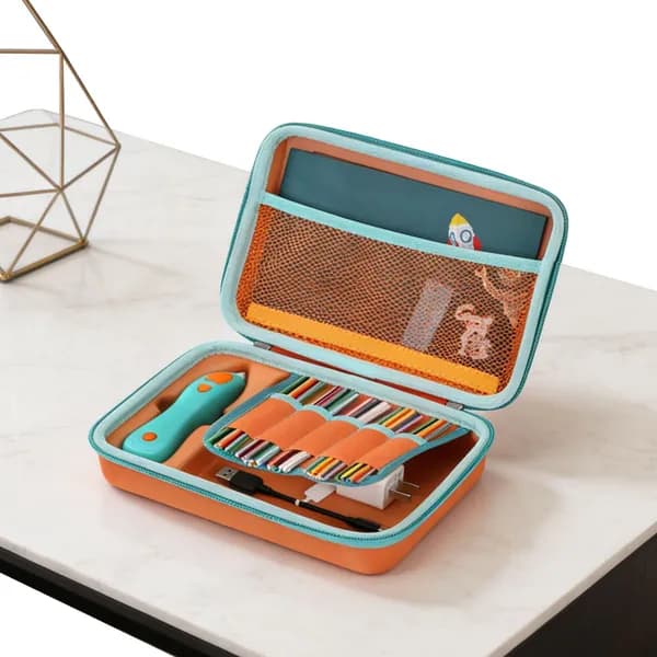 Чехол из ЭВА для 3D-ручки 3Doodler Start+ Essentials, оранжевый, водонепроницаемый