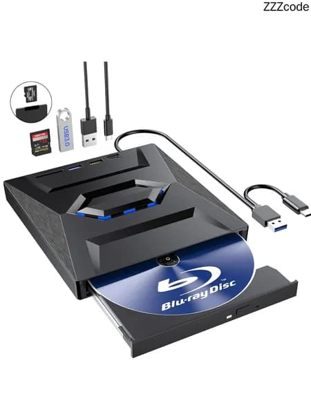 Внешний привод Blu-Ray, устройство записи/ чтения Bluray Player