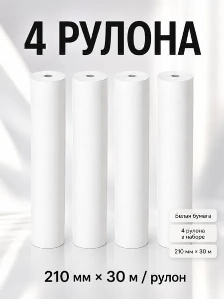 Бумага для принтера Копировальная A4, 100 лист., шт