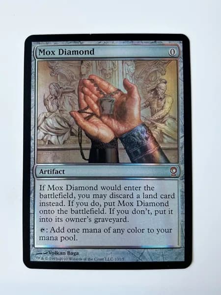 Портативные карты MTG Высококачественная карта из фольги Vault Final Fantasy Мокс Алмаз 10