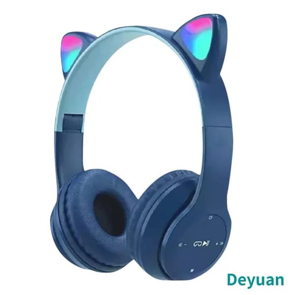 Bluetooth-наушники с LED, 40 мм, для активного образа жизни