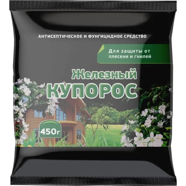 Антисептик для защиты от плесени и гнилей Железный Купорос , 450 гр