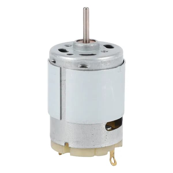 RS380 DC 1.5-18V 30000RPM Микромотор 38x28mm для RC Модели Игрушки DIY, Серебристый