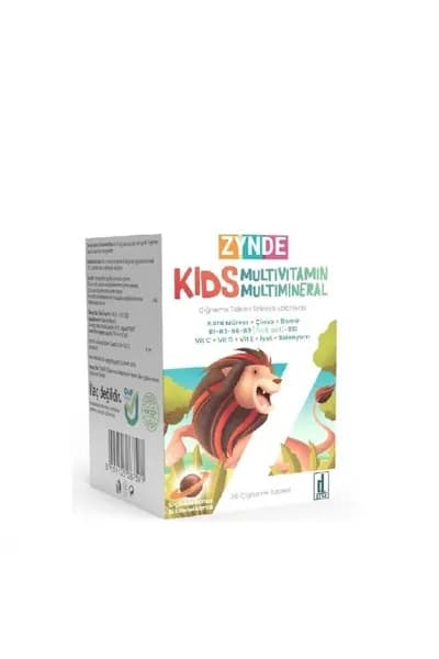 Zynde Kids Мультивитаминная таблетка № 36 для детей