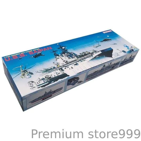 DRAGON 7009 1/700 U.S. Navy amphibious assault ship Saipan сборная модель корабля