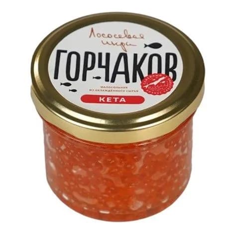Икра лососевая Горчаков кета, 100г