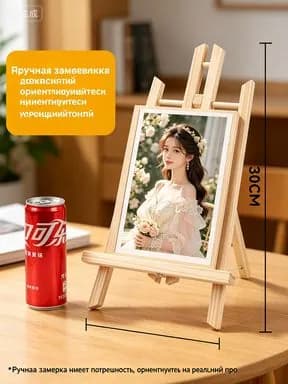 Мольберт настольный мини мольберт для рисования 30 см