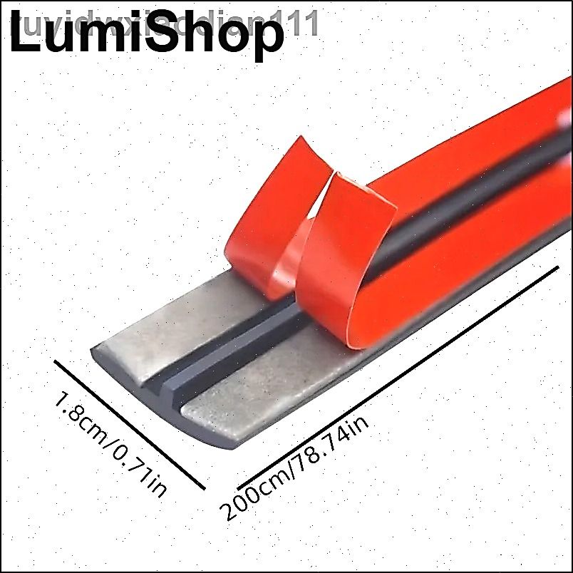 Водонепроницаемая резиновая лента в полоску Т-образной формы, 200 см, подходит для крепления люка на крыше и заднего лобового стекла спереди.