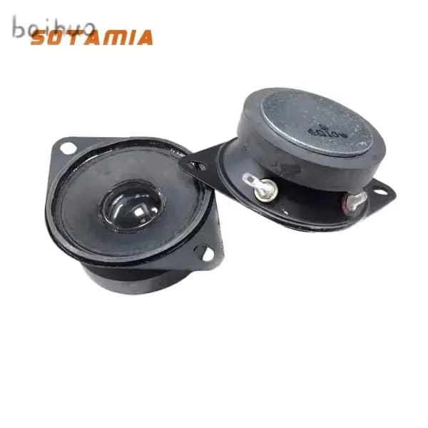 SOTAMIA 2PCS 2-дюймовый Твитер Аудио Мощный динамик 4 Ом 10 Вт 52 мм, Hifi Музыкальный Домашний кинотеатр Bluetooth громкогов