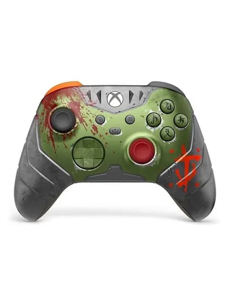 Microsoft Геймпад Xbox Doom The Dark Ages, Bluetooth, темно-зеленый