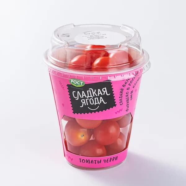 Томаты Черри, красные, 200 г, Сладкая ягода