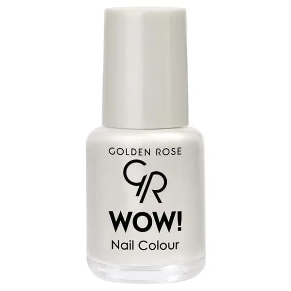 Golden Rose Лак для ногтей WOW, тон 006 светло-серая замша