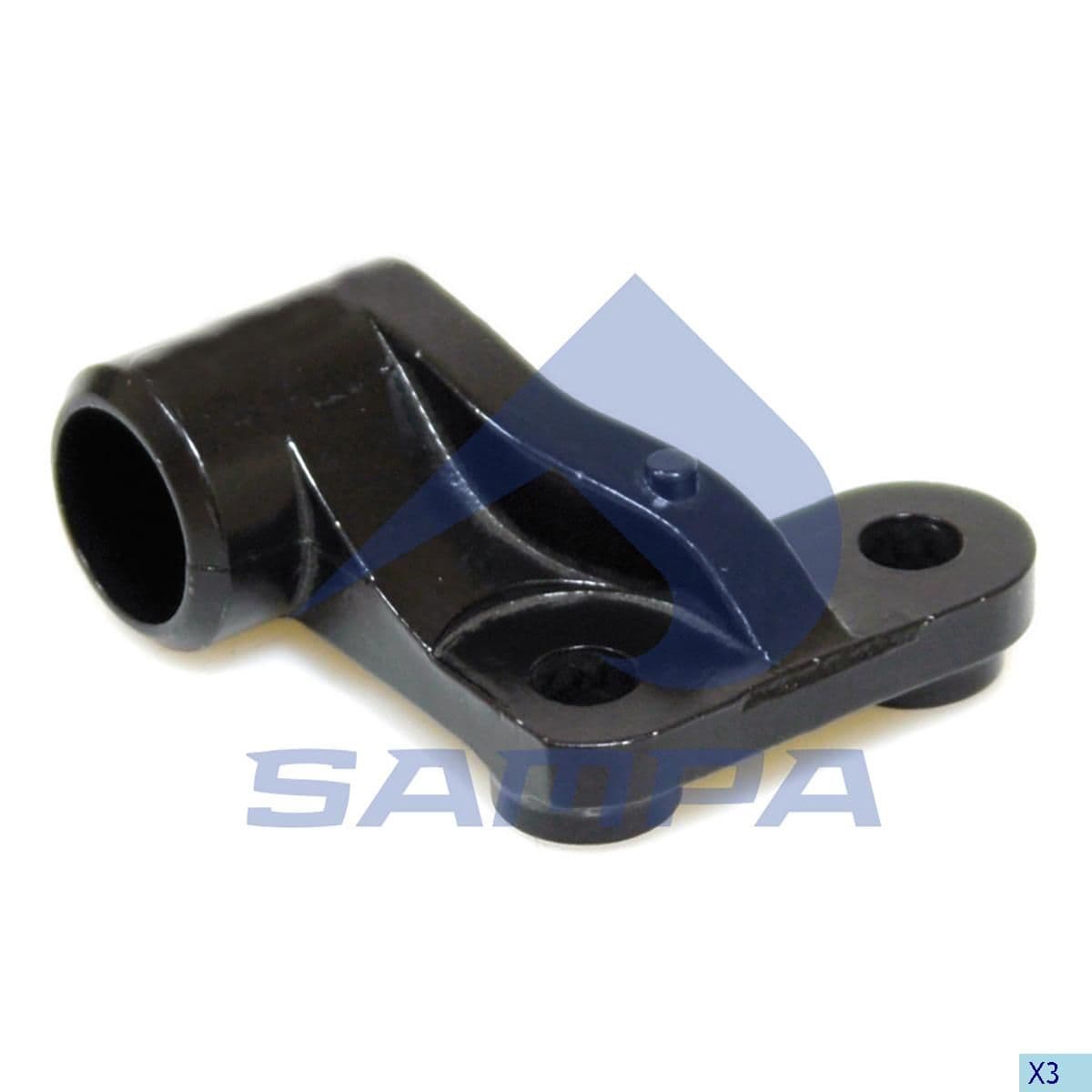Держатель датчика ABS правый L 37.5, H 14 Sampa 070.219