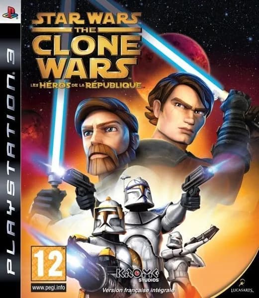 Игра Star Wars The Clone Wars Republic Heroes PS3 Диск на PS 3