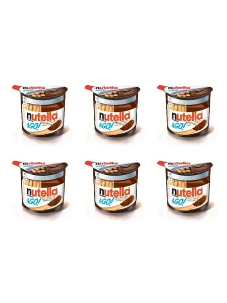 Nutella & Go Ореховая паста и палочки 52 г, 6 шт