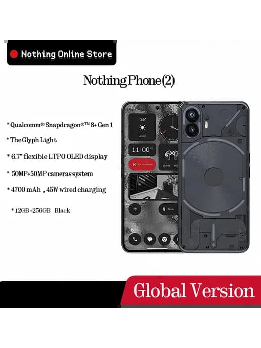 Смартфон NOTHING Phone (2), 12 256ГБ
