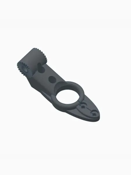 Фиксатор "SURFnsk" для крепления всех датчиков эхолота ПРАКТИК к креплению HUMMINBIRD