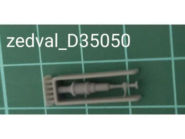 D35050 Zedval 1/35 Дополнения Антенный ввод для радиостанций Р-168 с заглушкой